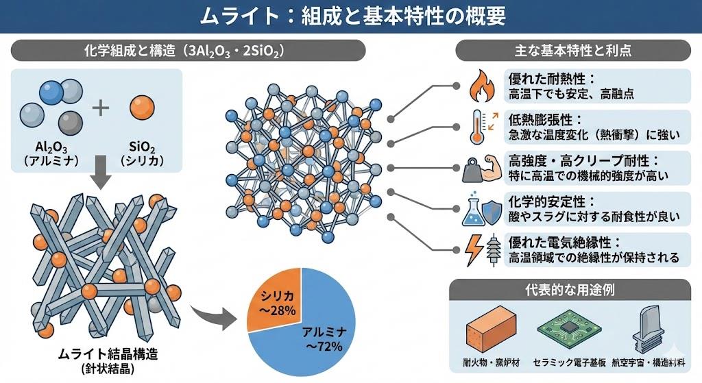ムライト組成と基本特性