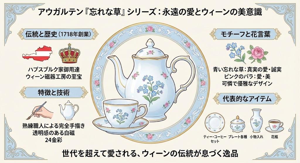 アウガルテンの忘れな草シリーズ