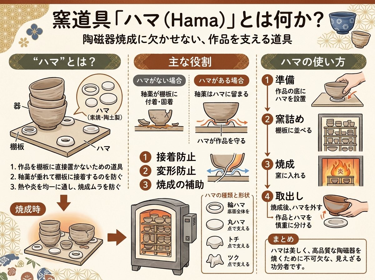 窯道具ハマとは何か
