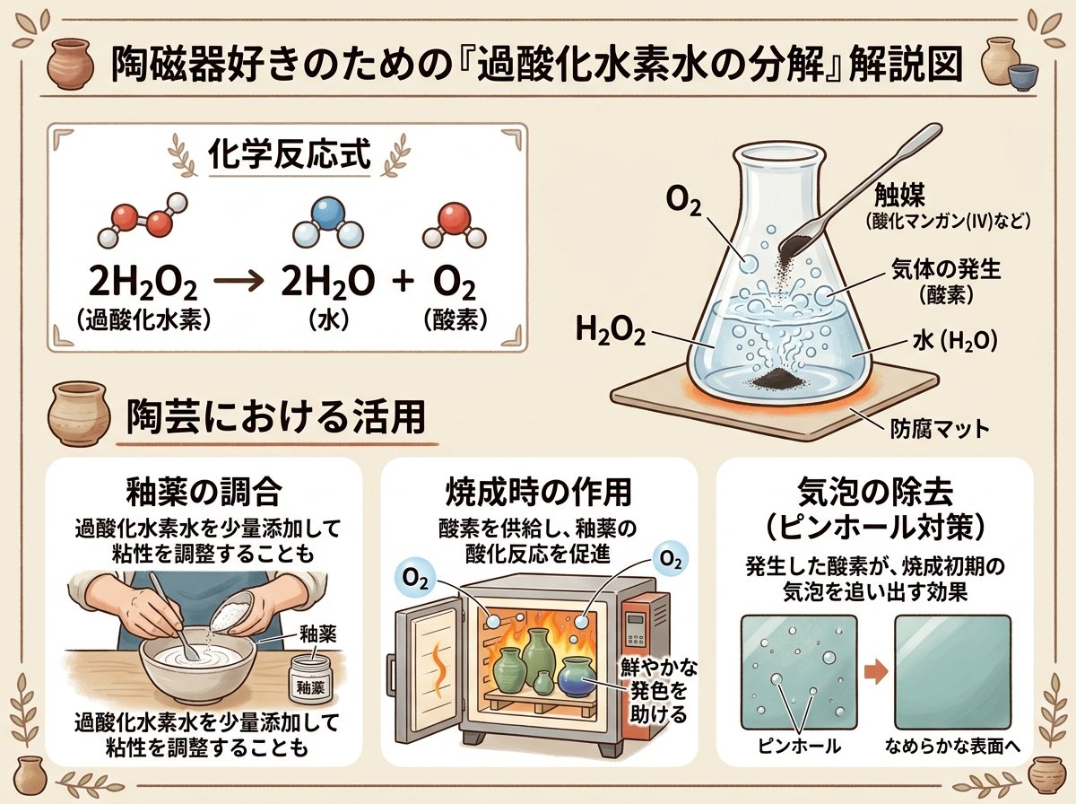 過酸化水素水の分解反応式とは