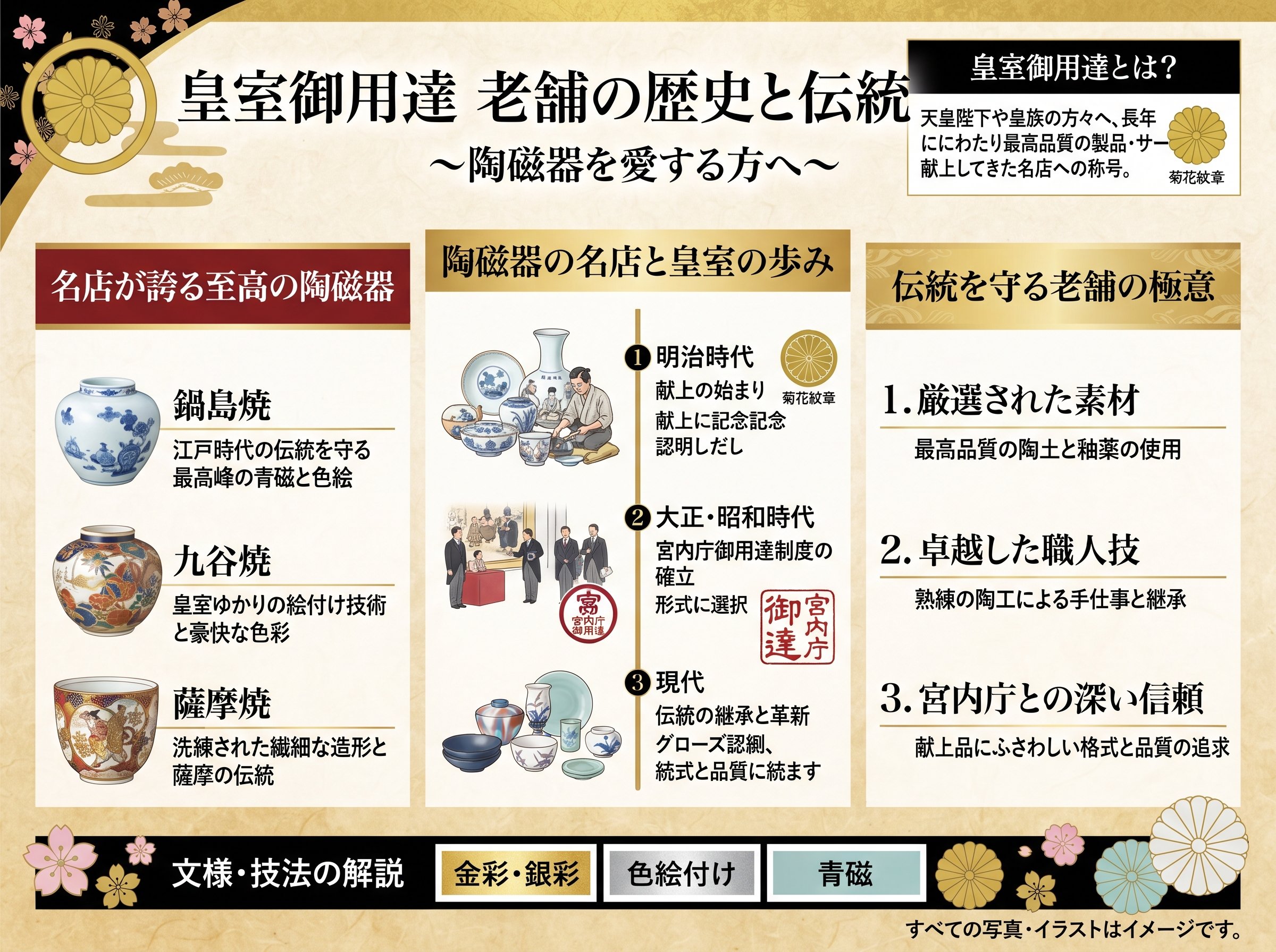 皇室御用達 老舗の歴史と伝統