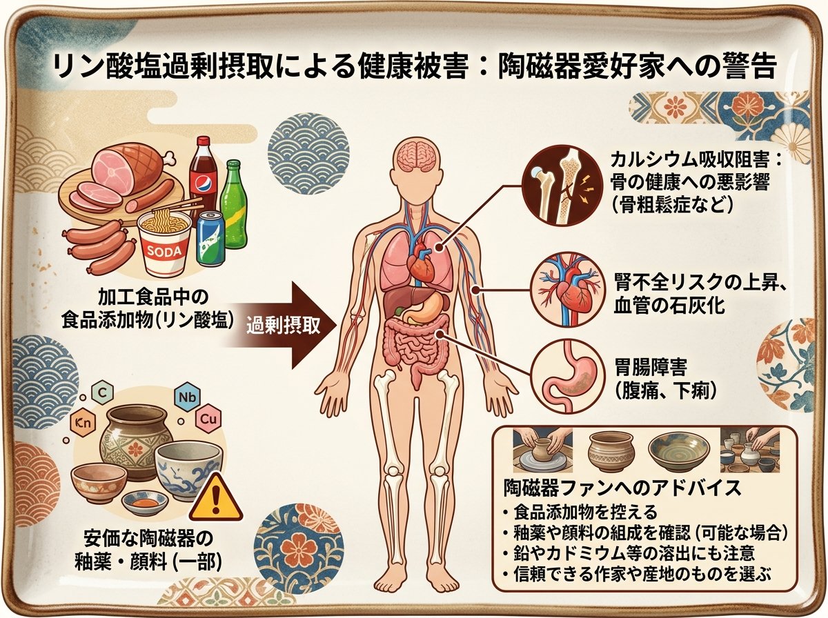 リン酸塩過剰摂取による健康被害