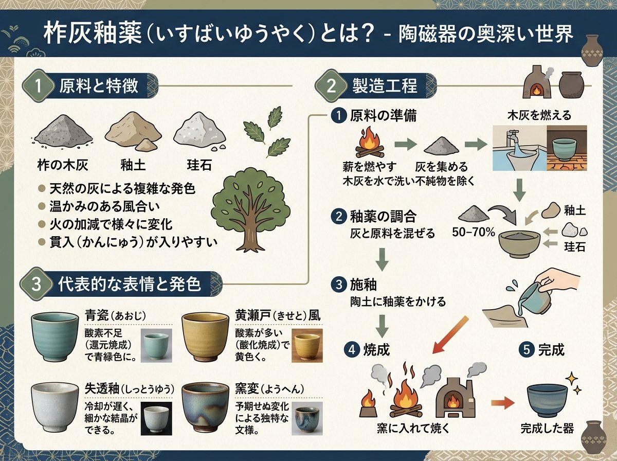 柞灰釉薬とは何か